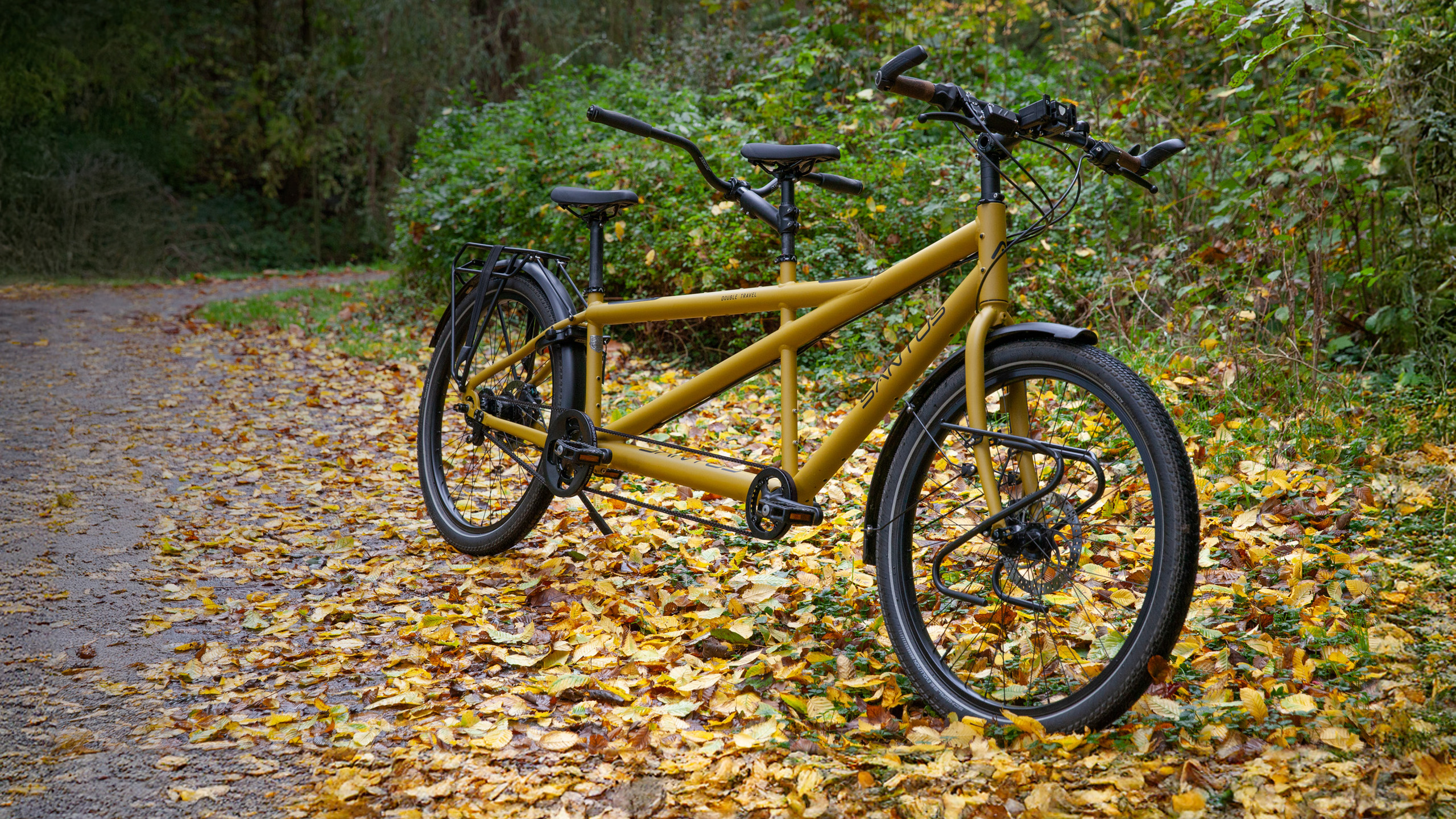 Santos double travel tandem spicy yellow
