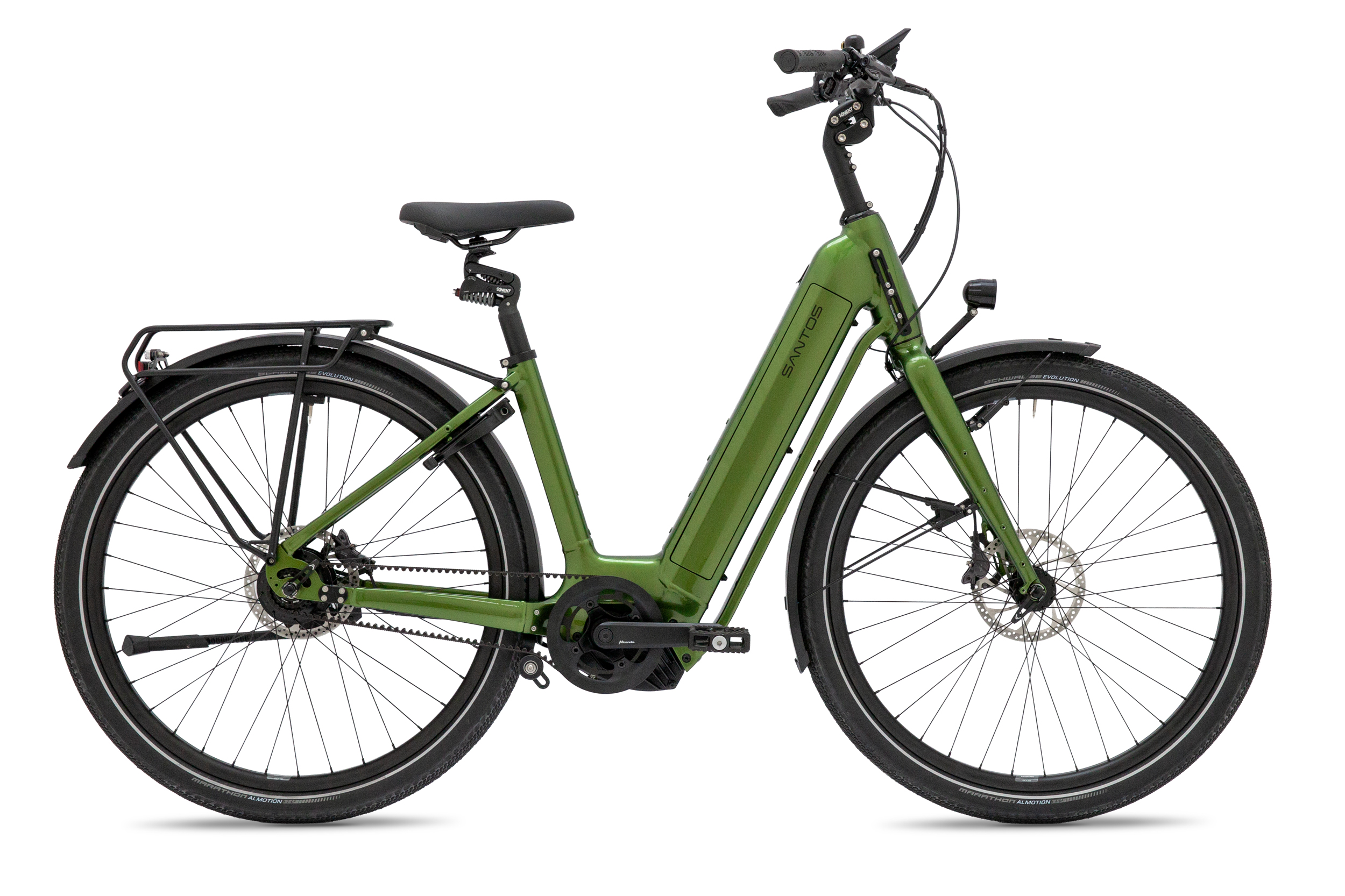 Santos LowStep-E-Bosch laag groen
