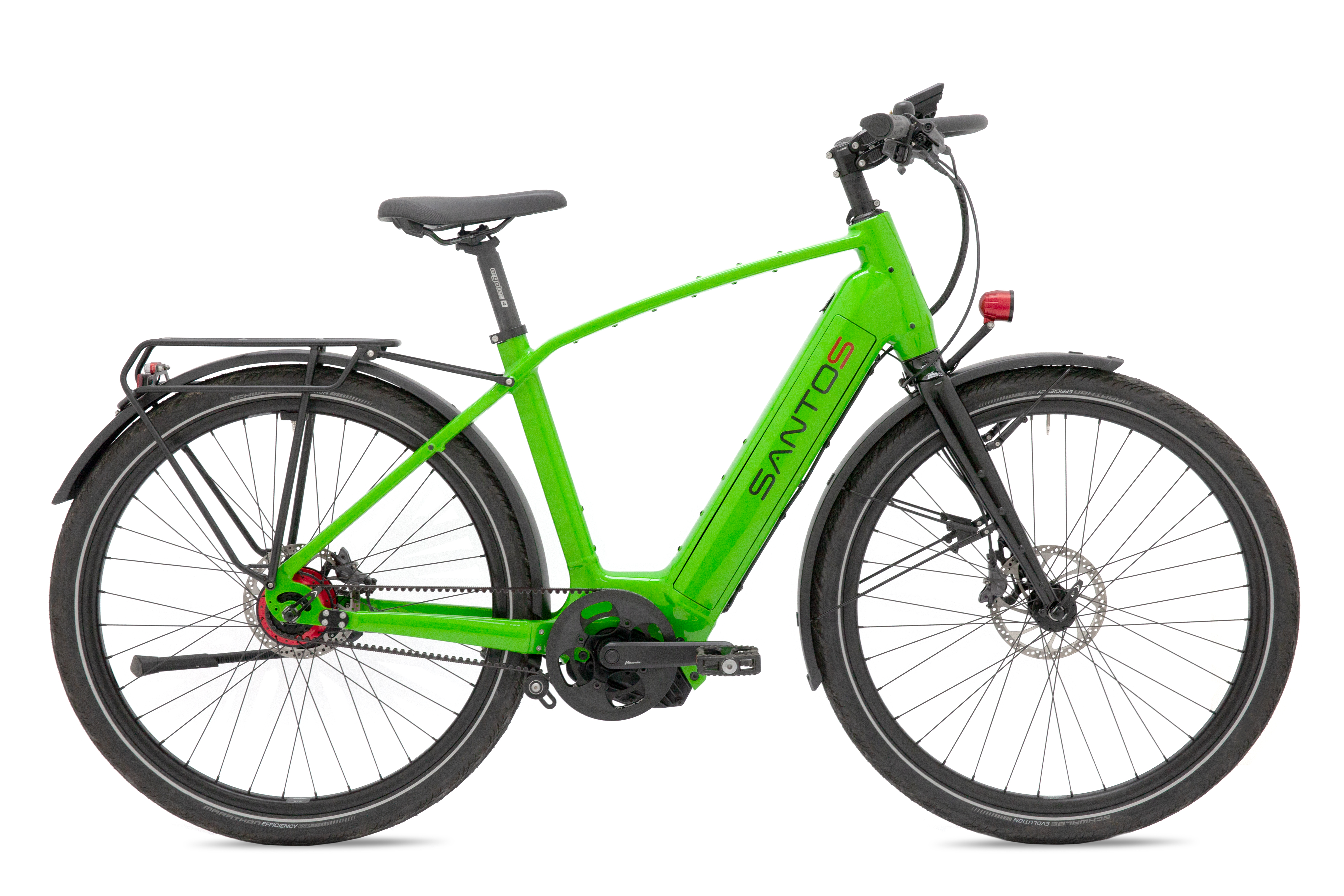 Santos Travelmaster-E-Bosch - Mixed Frame -  Kleur Pure Green