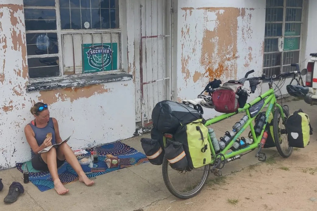 Santos double travel tandem - Karin en Bjorn