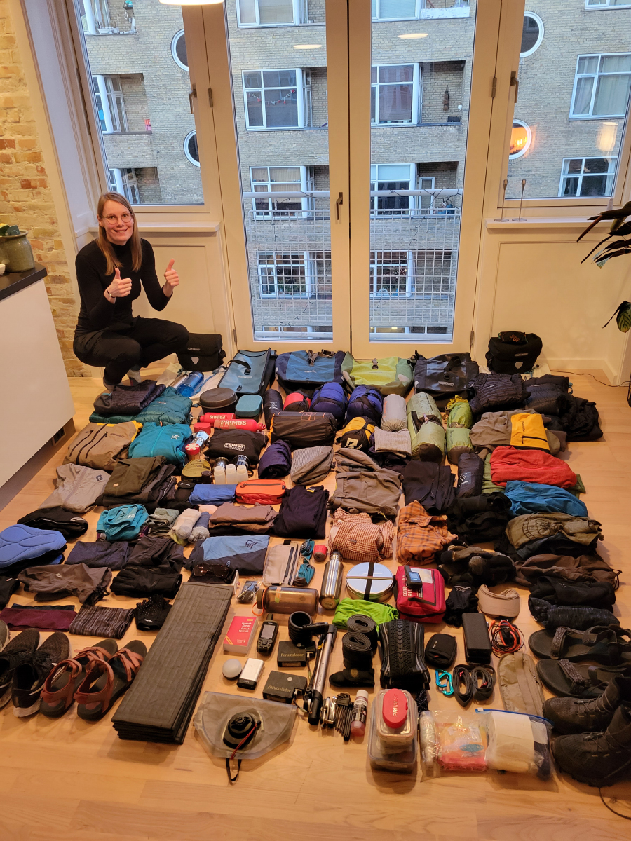 Martin Katja packing 1