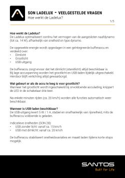 SON Ladelux Veelgestelde vragen