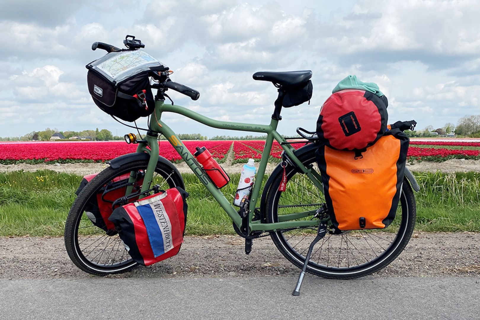 Santos Travelmaster 2.9 reisfiets Spinning South